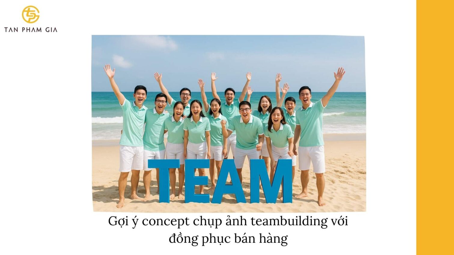 Đồng Phục Teambuilding Cho Nhân Viên Bán Hàng