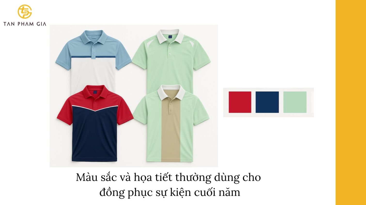 Mẫu đồng phục cuối năm ban tổ chức