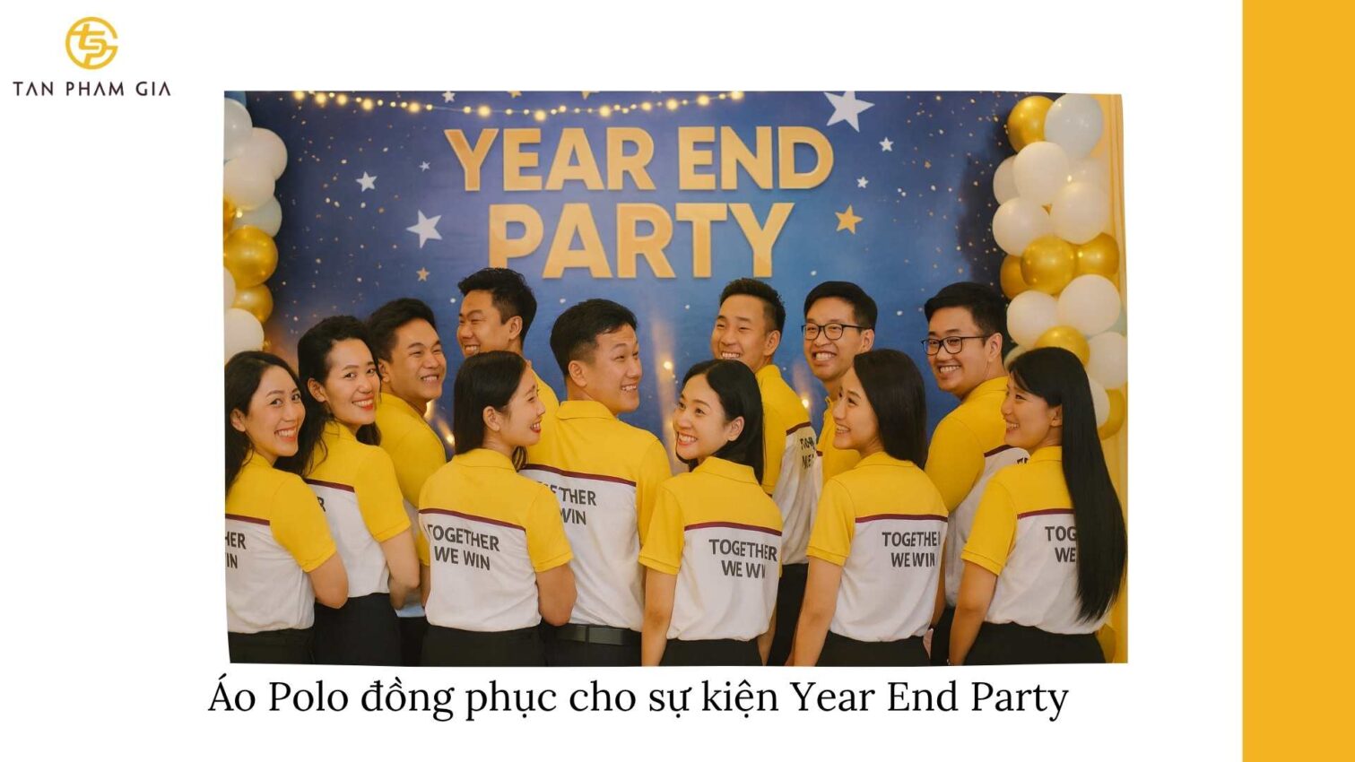 Đặt may áo Polo đồng phục cuối năm