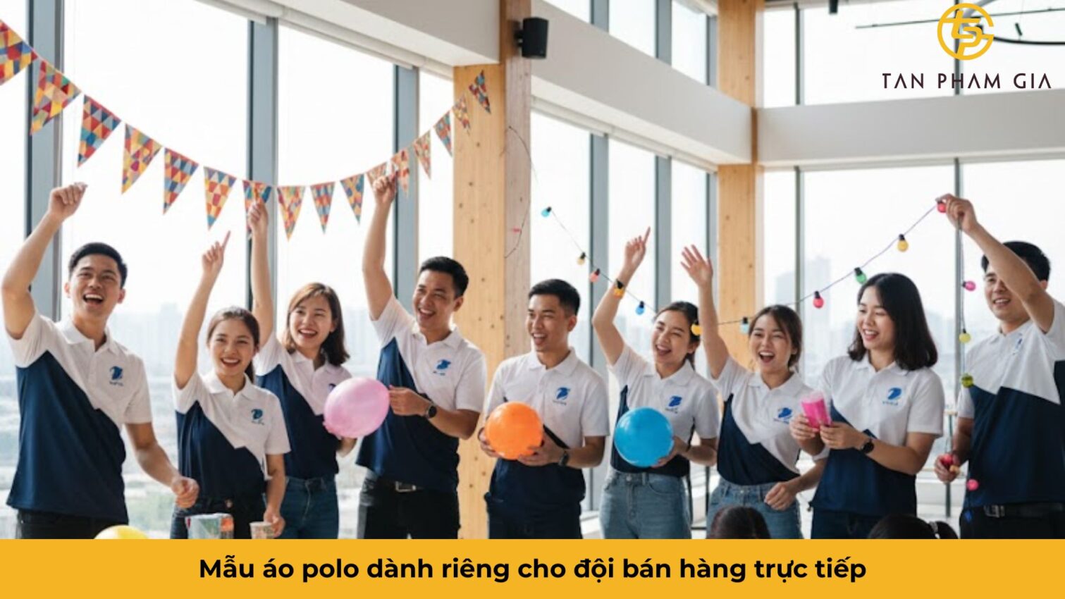 Áo Teambuilding Cho Bộ Phận Kinh Doanh