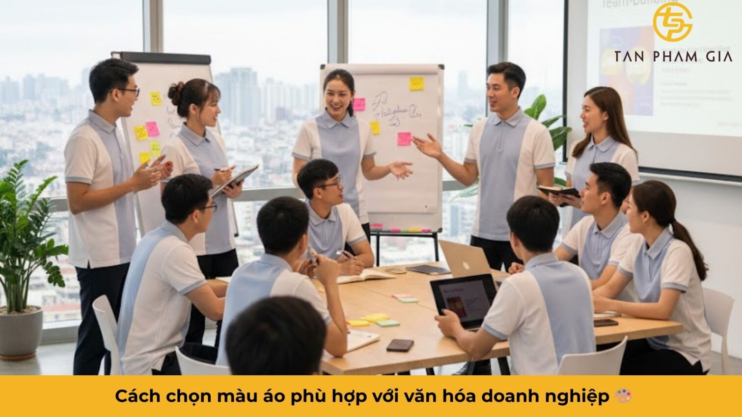 Áo Thun Teambuilding Cho Khu Công Nghiệp