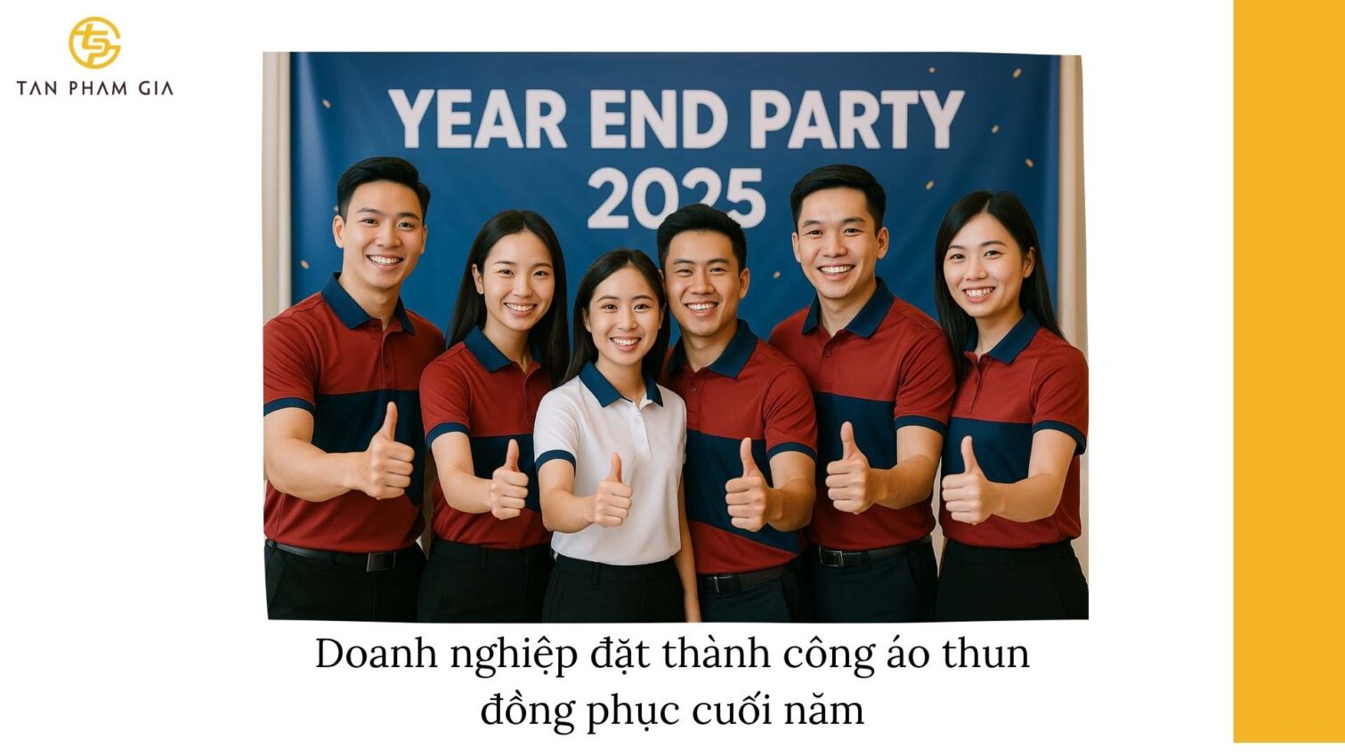 Áo Thun Đồng Phục Cuối Năm Nhóm Công Ty