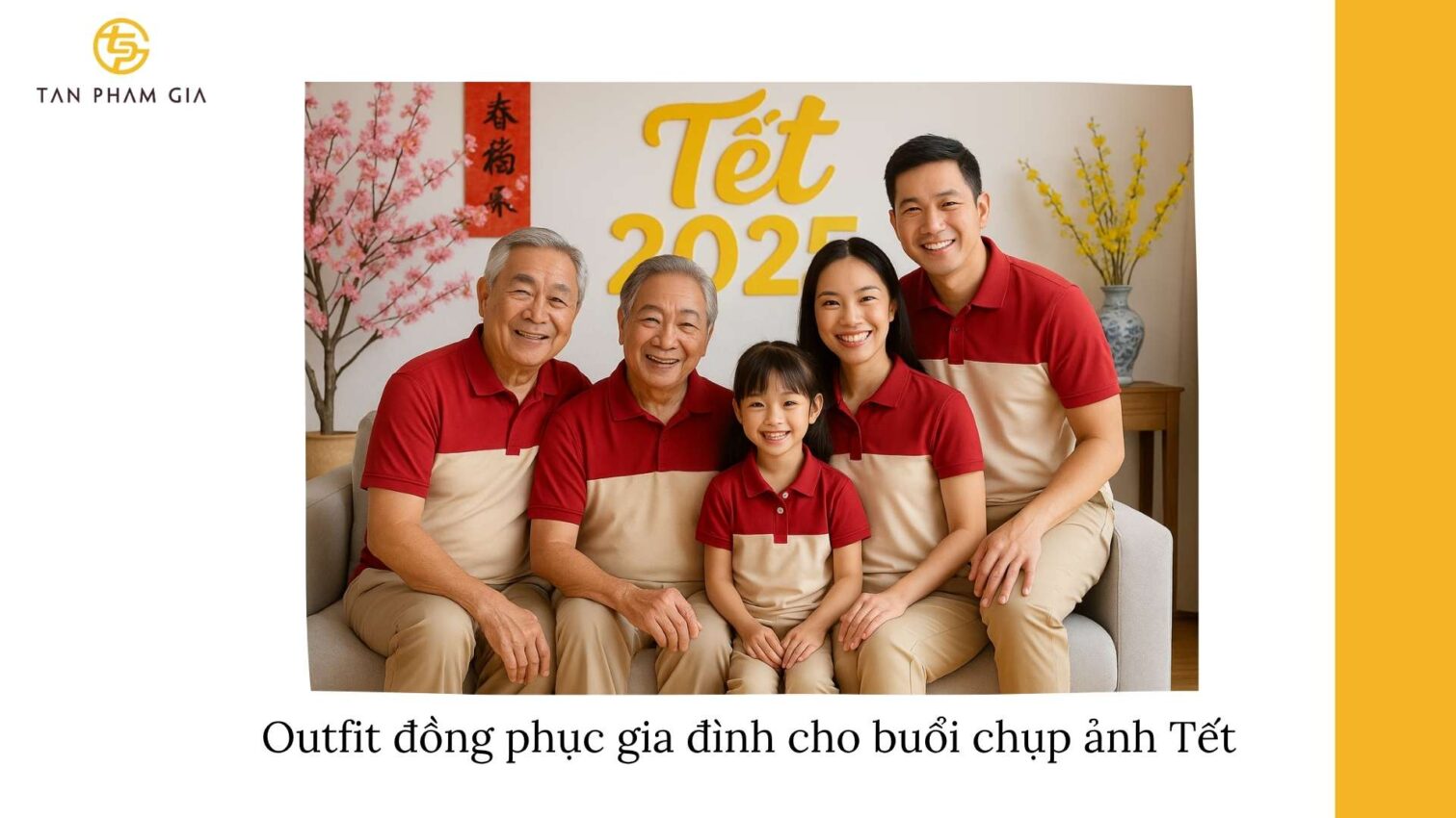 Đặt May Đồng Phục Cuối Năm Cho Gia Đình