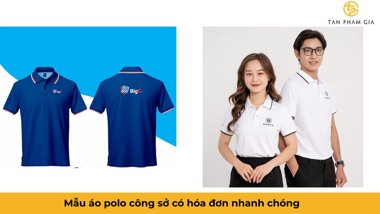 Mẫu áo đồng phục văn phòng công sở có hóa đơn