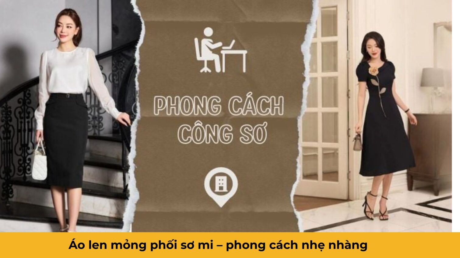 Đồng phục văn phòng nữ công sở mùa đông