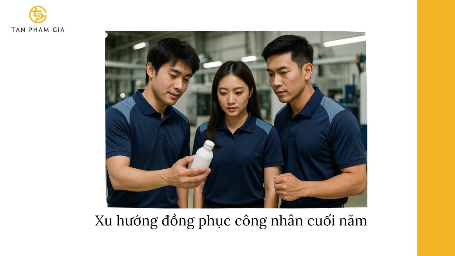 Đồng Phục Cuối Năm Cho Nhà Máy Sản Xuất