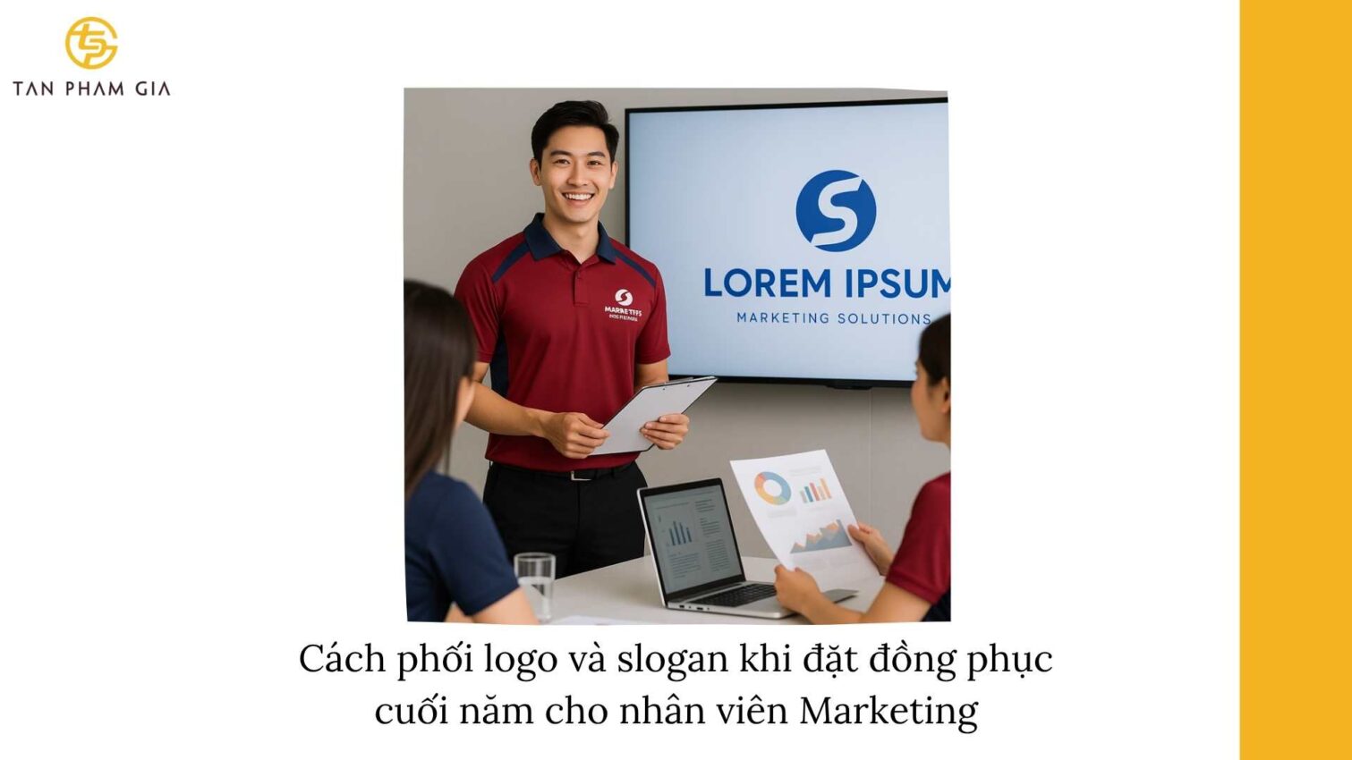 Đặt Đồng Phục Cuối Năm Cho Nhân Viên Marketing
