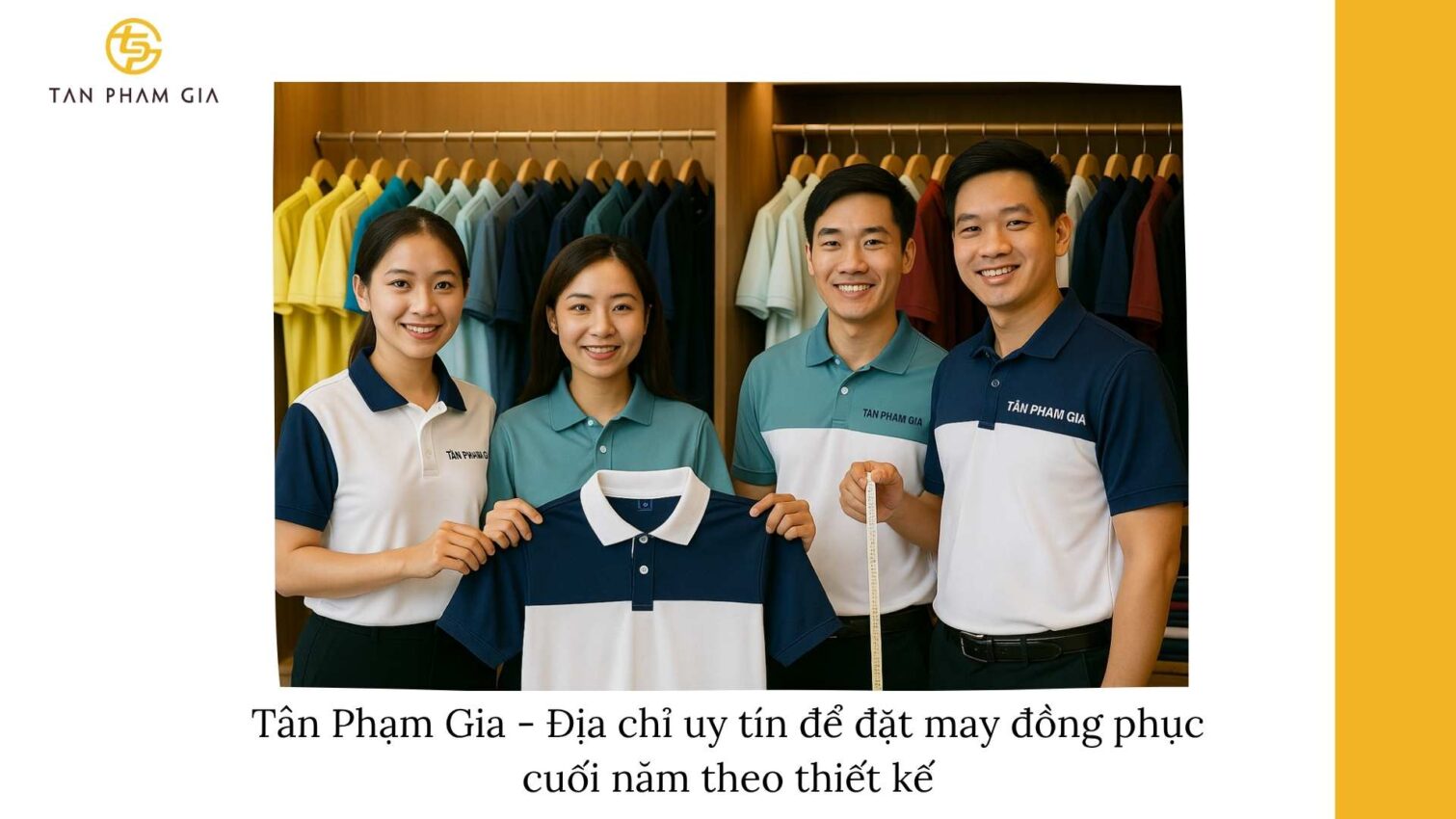 Đặt May Đồng Phục Cuối Năm Theo Thiết Kế