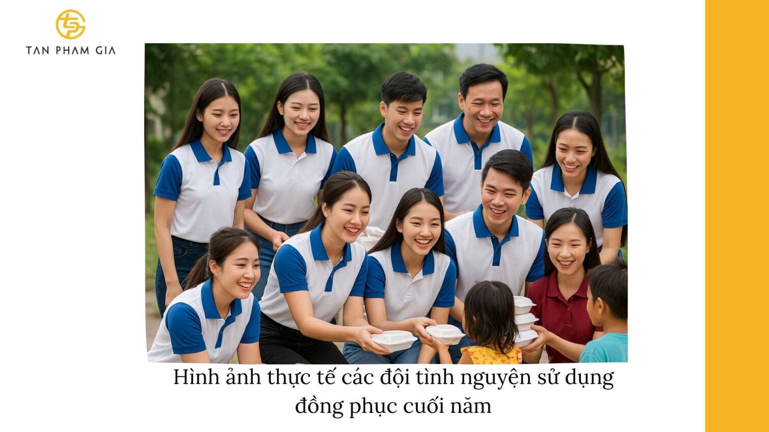 Đặt Đồng Phục Cuối Năm Cho Đội Tình Nguyện