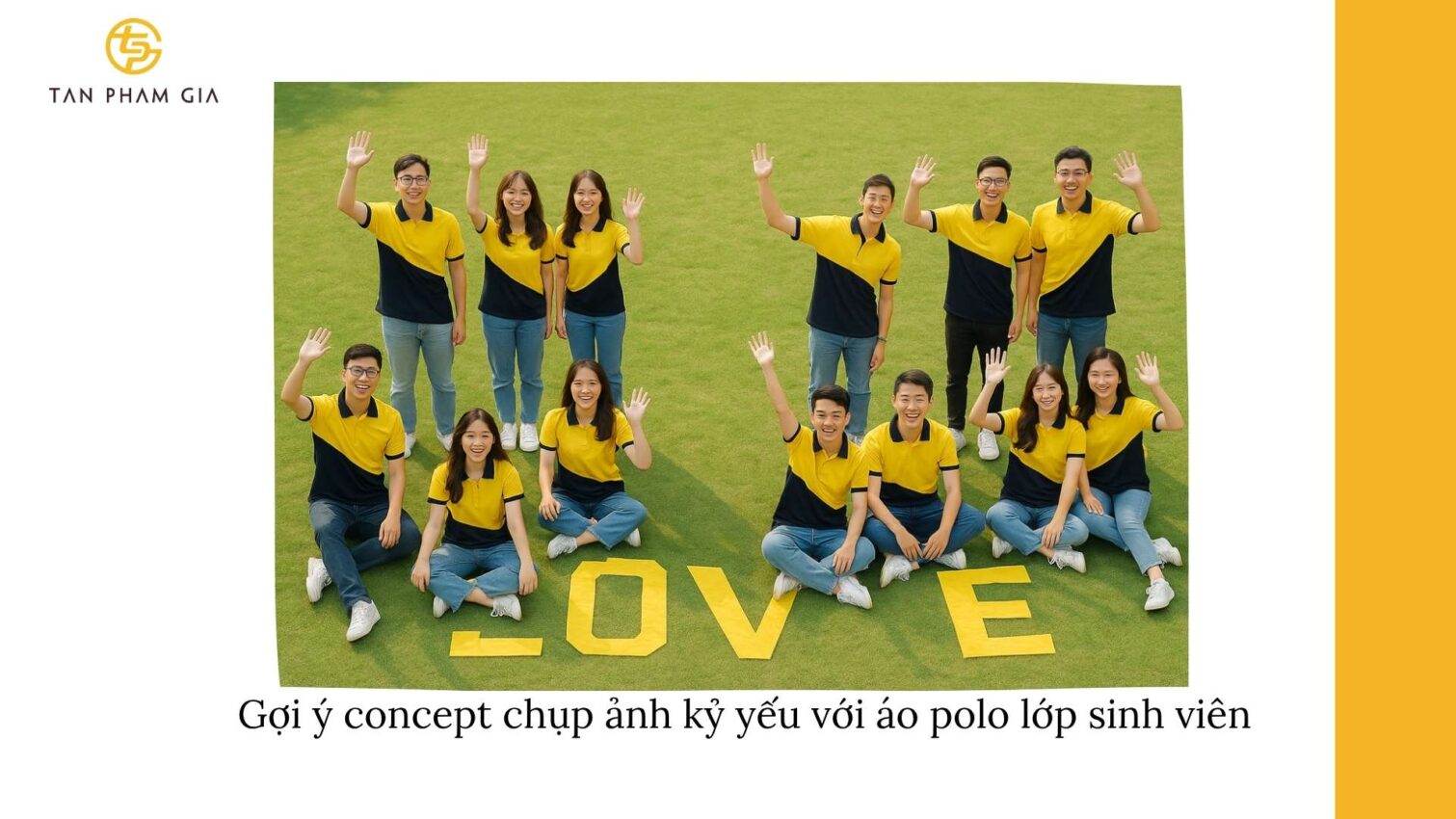 Áo Polo Cuối Năm Cho Lớp Sinh Viên
