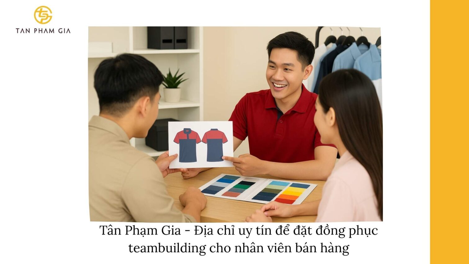 Đồng Phục Teambuilding Cho Nhân Viên Bán Hàng