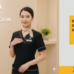 Đồng phục spa màu đen sang trọng