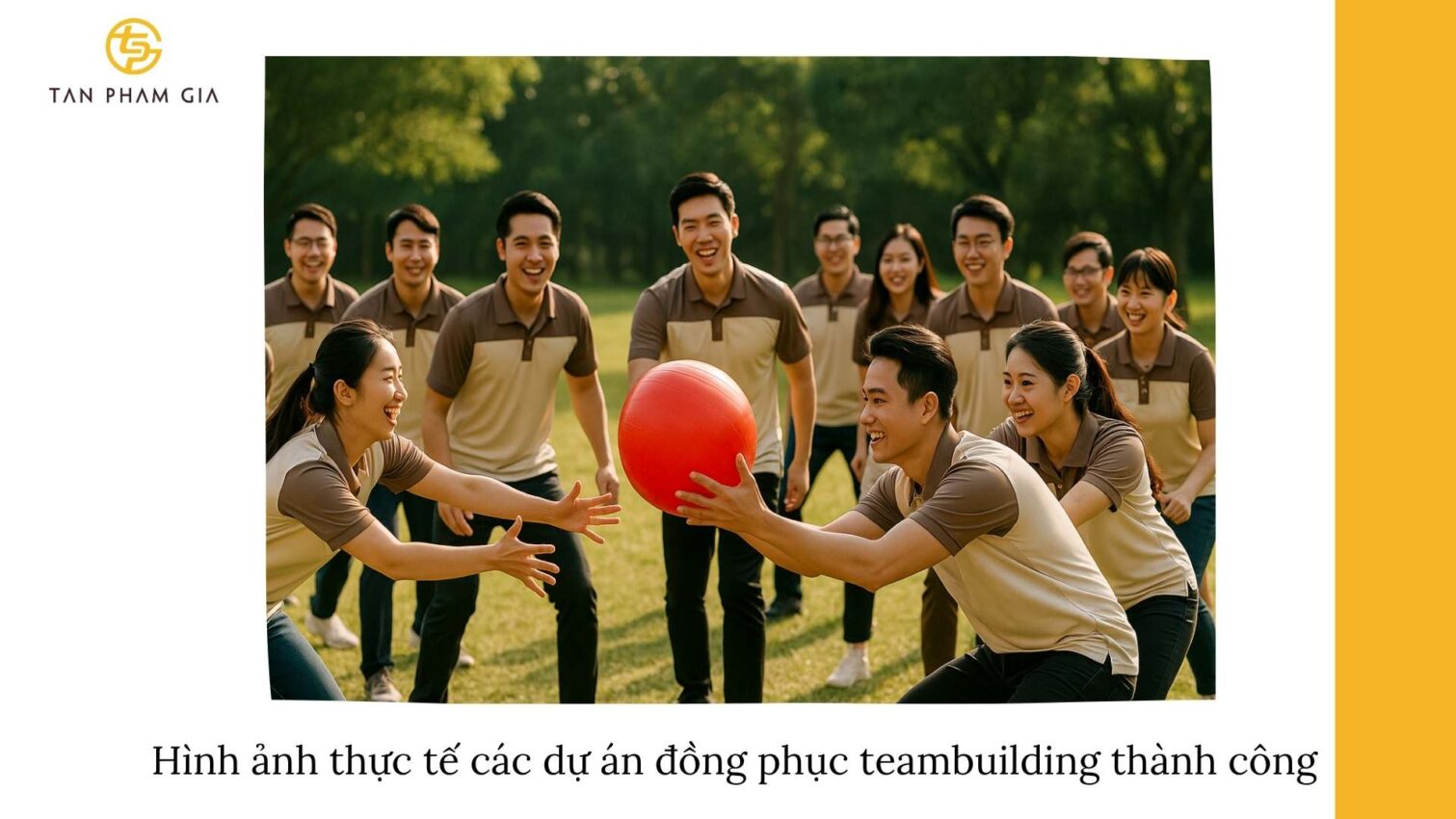 Đồng Phục Teambuilding Cho Công Ty Lớn