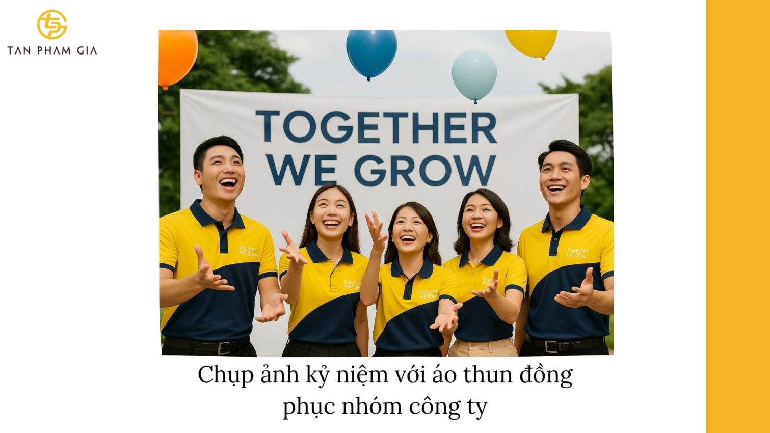 Áo Thun Đồng Phục Cuối Năm Nhóm Công Ty