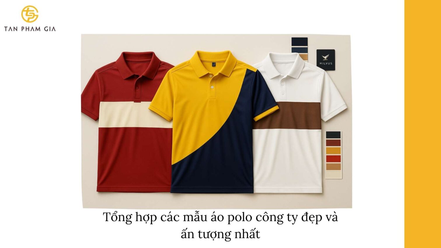 Mẫu Áo Polo Cuối Năm Công Ty
