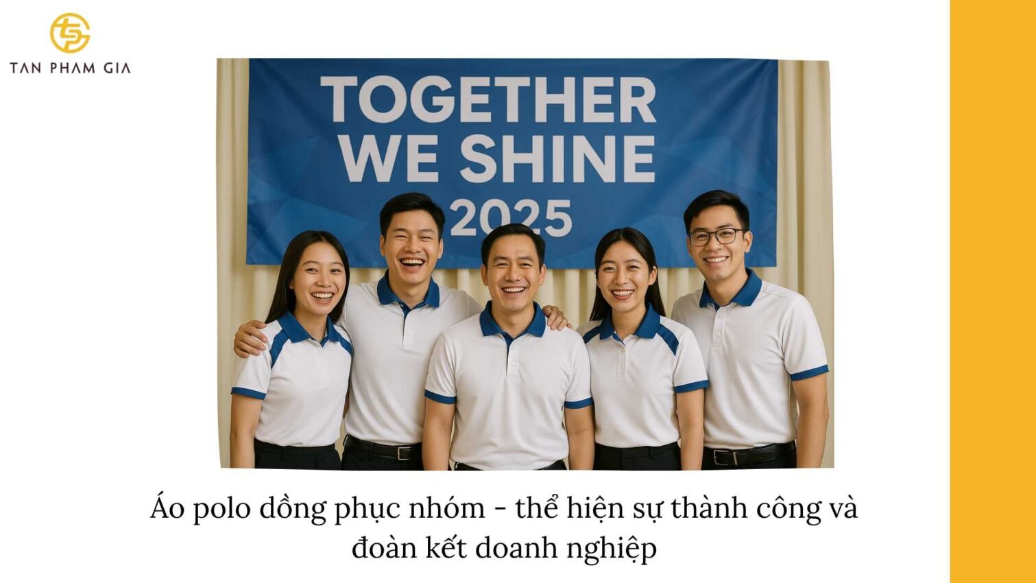 Đặt Áo Polo Đồng Phục Cuối Năm Nhóm