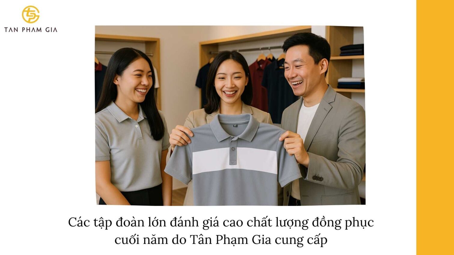 Đồng Phục Cuối Năm Cho Tập Đoàn Lớn