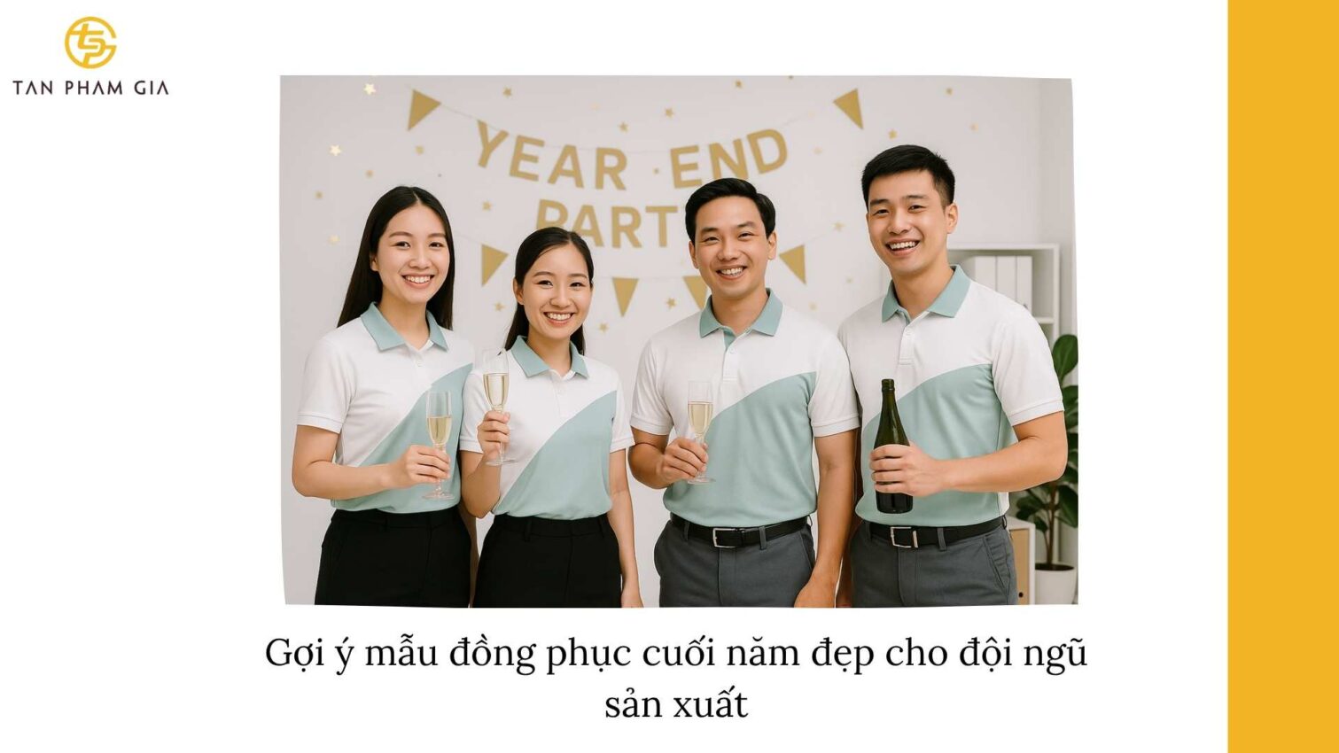Đồng Phục Cuối Năm Cho Nhà Máy Sản Xuất