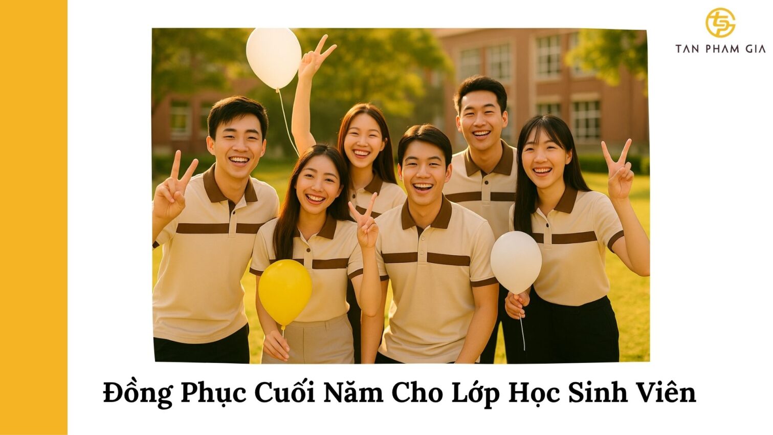 Đồng Phục Cuối Năm Cho Lớp Học Sinh Viên
