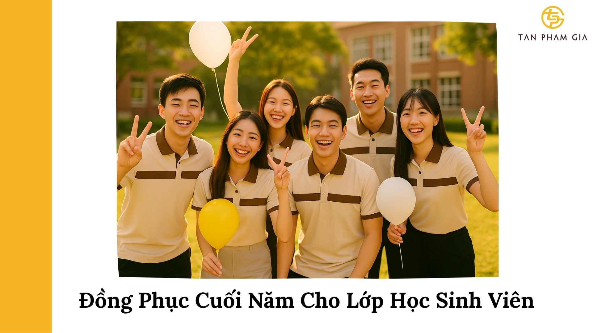 Đồng Phục Cuối Năm Cho Lớp Học Sinh Viên