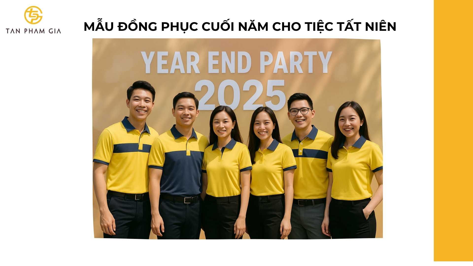 Mẫu Đồng Phục Cuối Năm Cho Tiệc Tất Niên