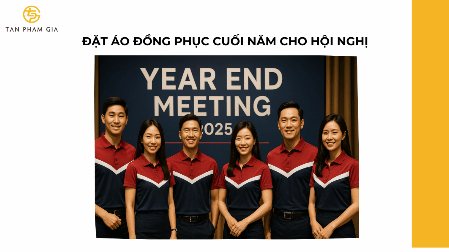 Đặt Áo Đồng Phục Cuối Năm Cho Hội Nghị