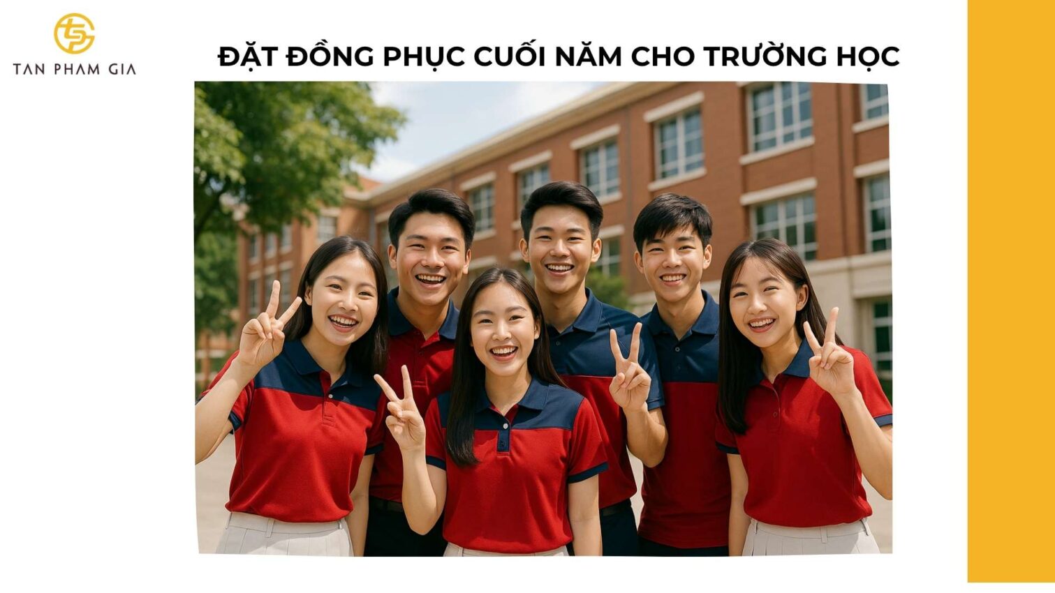 Đặt Đồng Phục Cuối Năm Cho Trường Học