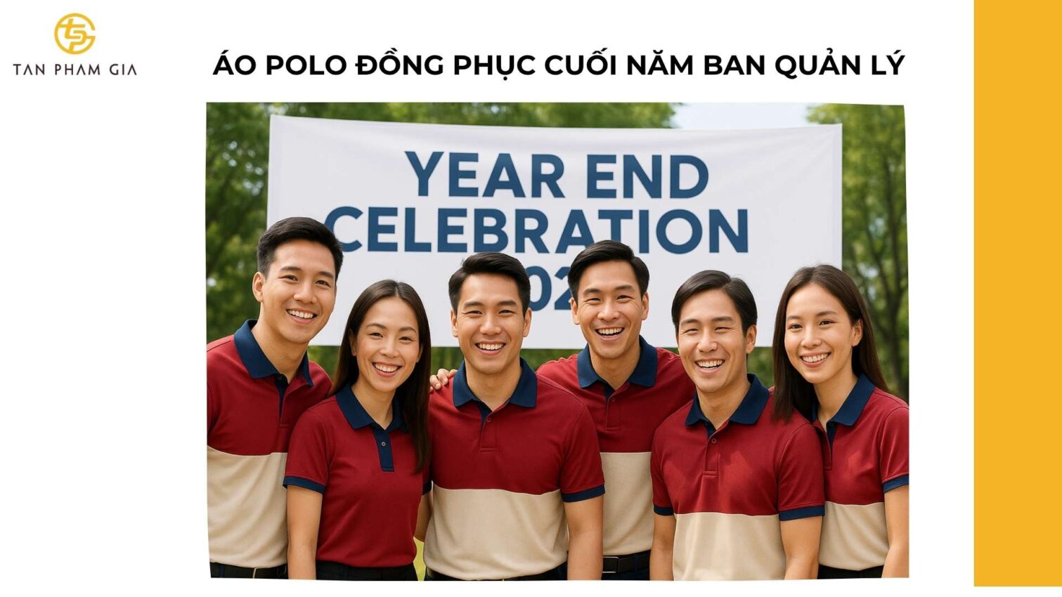 Áo Polo Đồng Phục Cuối Năm Ban Quản Lý