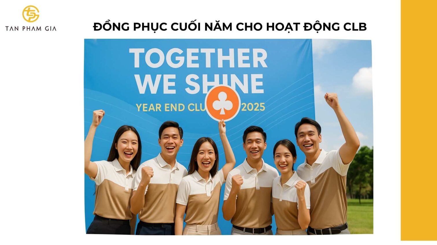 Đồng phục cuối năm cho hoạt động CLB