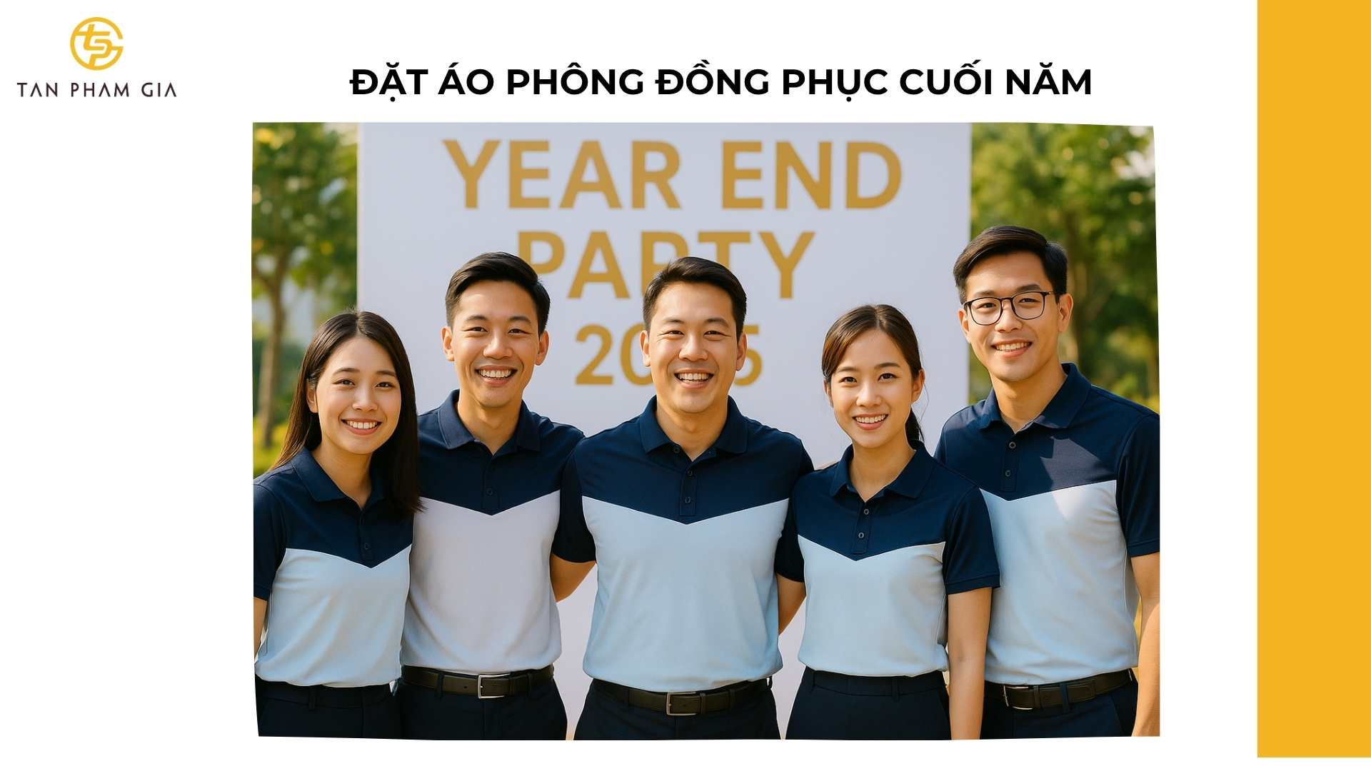 Đặt Áo Phông Đồng Phục Cuối Năm