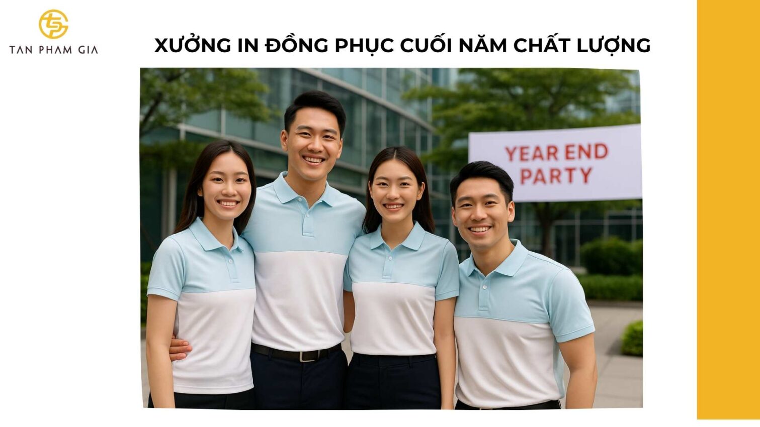 Xưởng In Đồng Phục Cuối Năm Chất Lượng