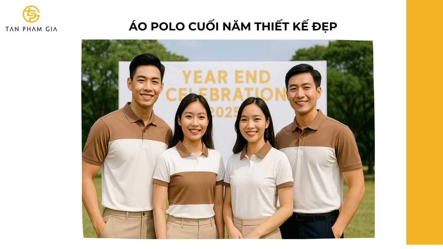Áo Polo Cuối Năm Thiết Kế Đẹp