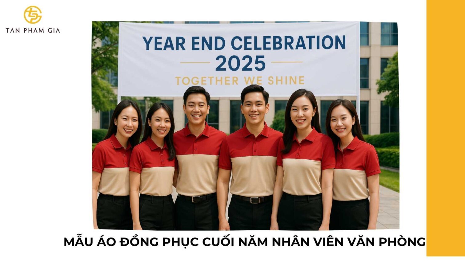 Mẫu Áo Đồng Phục Cuối Năm Nhân Viên Văn Phòng