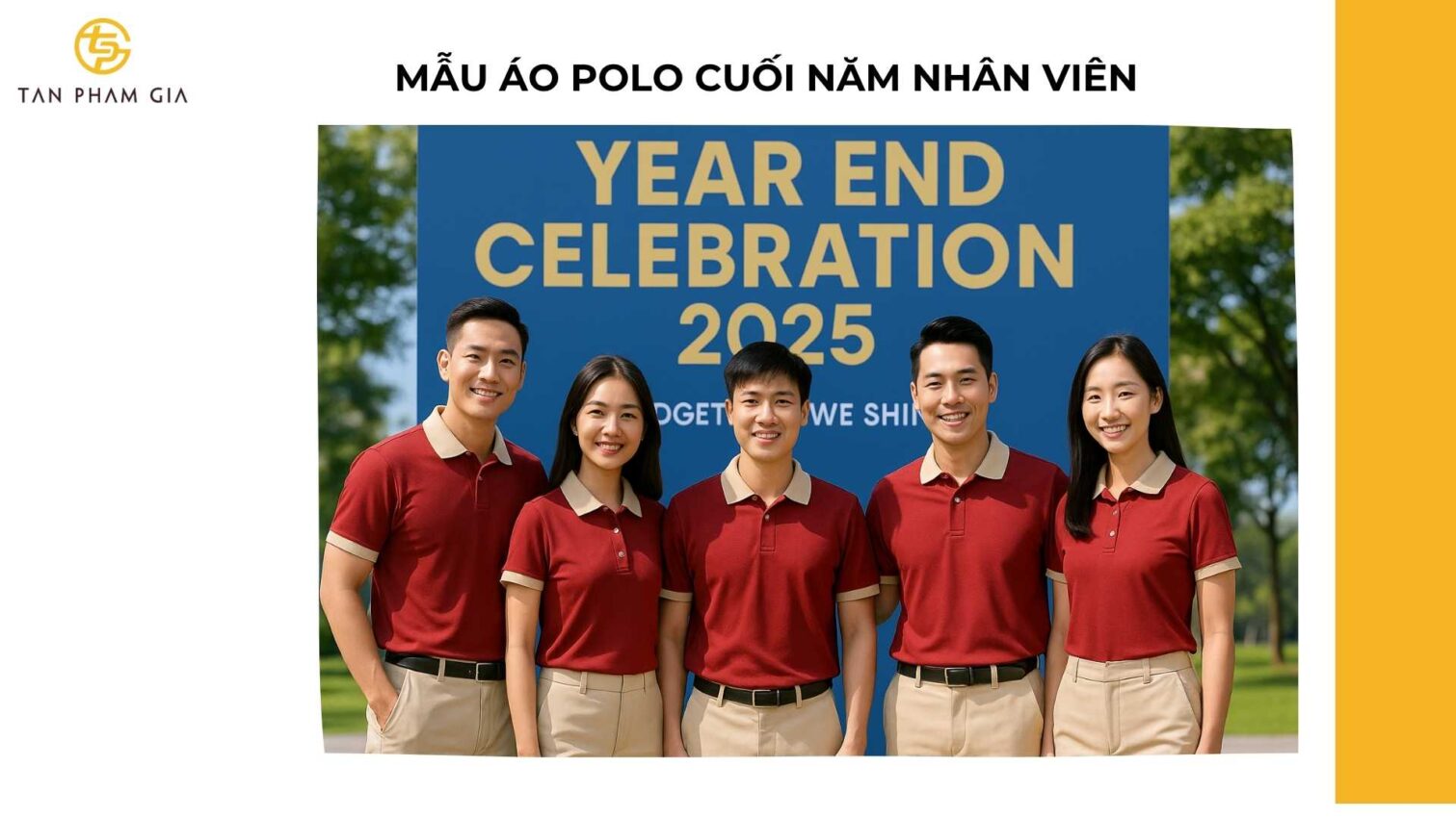 Mẫu Áo Polo Cuối Năm Nhân Viên