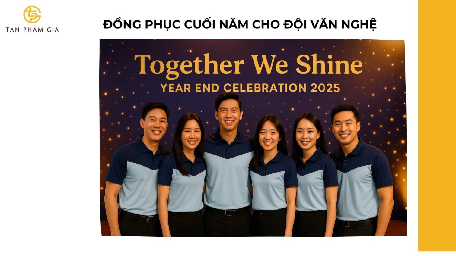 Đồng Phục Cuối Năm Cho Đội Văn Nghệ