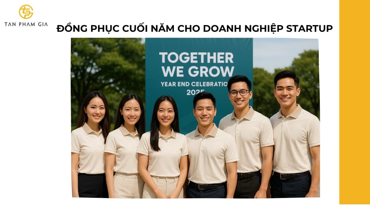 Đồng Phục Cuối Năm Cho Doanh Nghiệp Startup