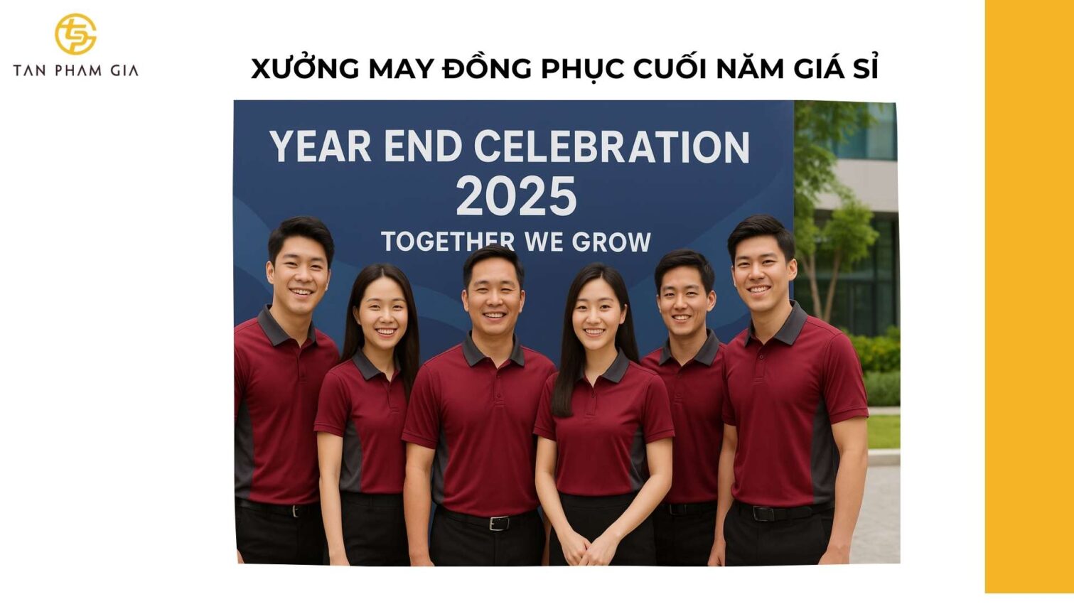Xưởng May Đồng Phục Cuối Năm Giá Sỉ