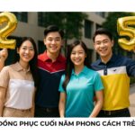 Áo đồng phục cuối năm phong cách trẻ trung Áo đồng phục cuối năm phong cách trẻ trung