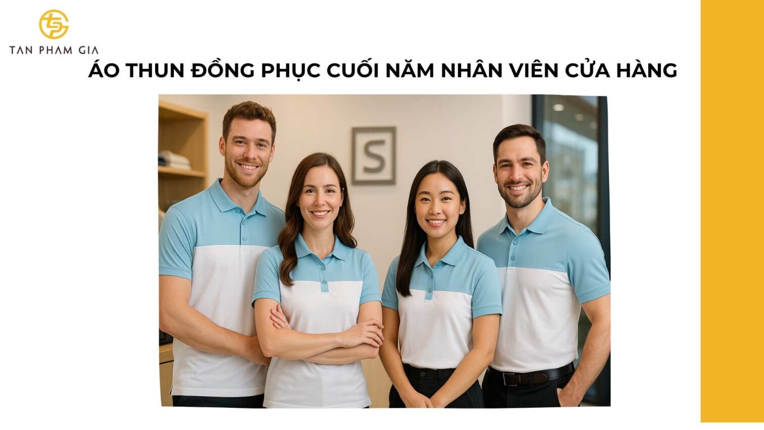 Áo Thun Đồng Phục Cuối Năm Nhân Viên Cửa Hàng