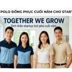 Áo Polo Đồng Phục Cuối Năm Cho Startup