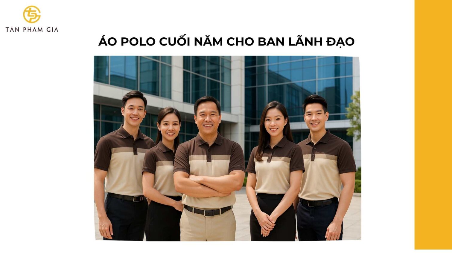 Áo Polo Cuối Năm Cho Ban Lãnh Đạo
