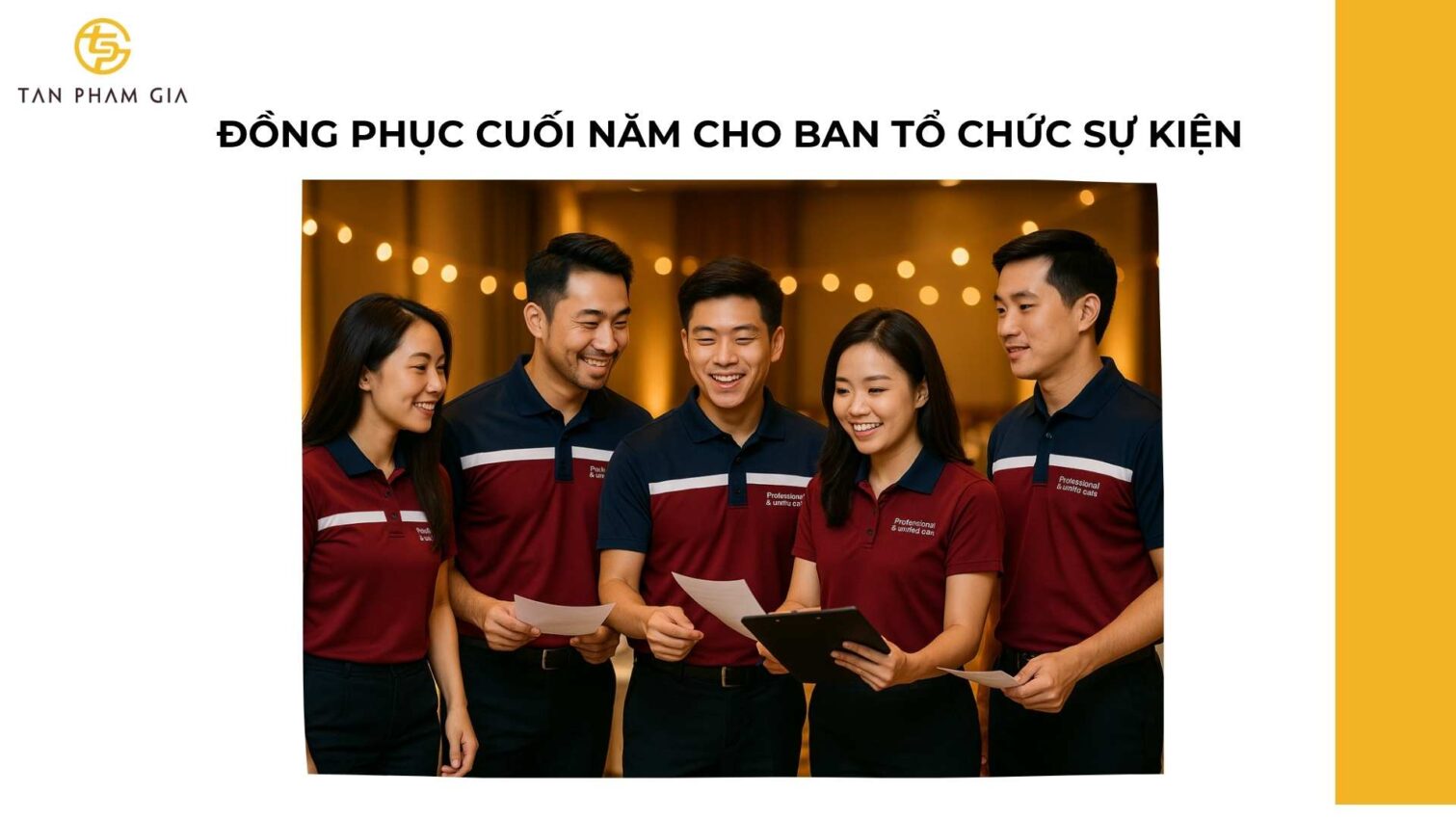 Đồng Phục Cuối Năm Cho Ban Tổ Chức Sự Kiện