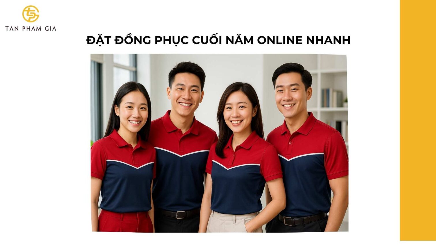 Đặt Đồng Phục Cuối Năm Online Nhanh