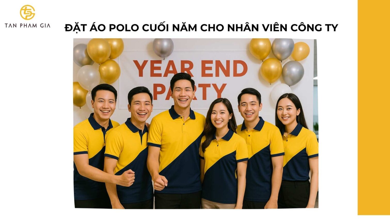 Đặt Áo Polo Cuối Năm Cho Nhân Viên Công Ty