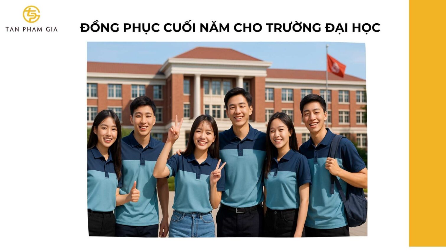 Đồng Phục Cuối Năm Cho Trường Đại Học