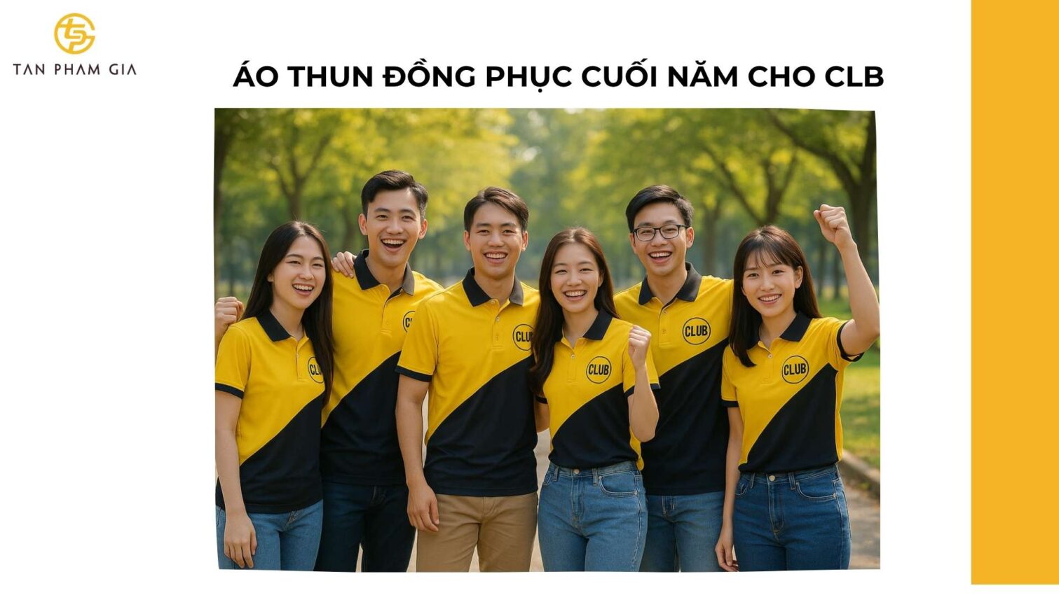Áo Thun Đồng Phục Cuối Năm Cho CLB