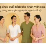 Đồng phục cuối năm cho nhân viên spa Đồng phục cuối năm cho nhân viên spa