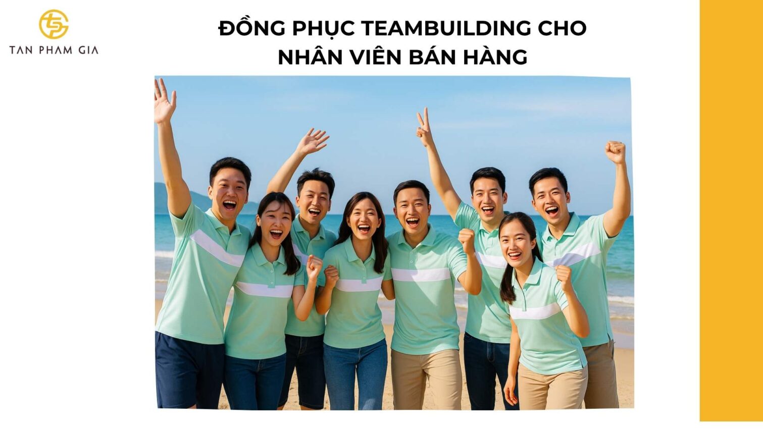 Đồng Phục Teambuilding Cho Nhân Viên Bán Hàng