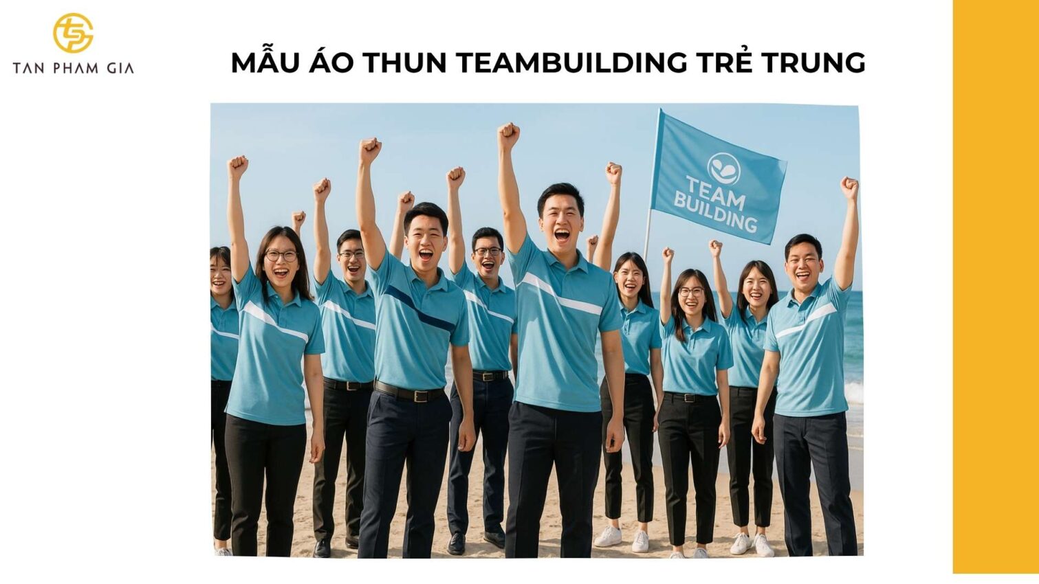 Mẫu Áo Thun Teambuilding Trẻ Trung