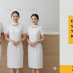 Đồng phục spa màu trắng tinh khôi Đồng phục spa màu trắng tinh khôi